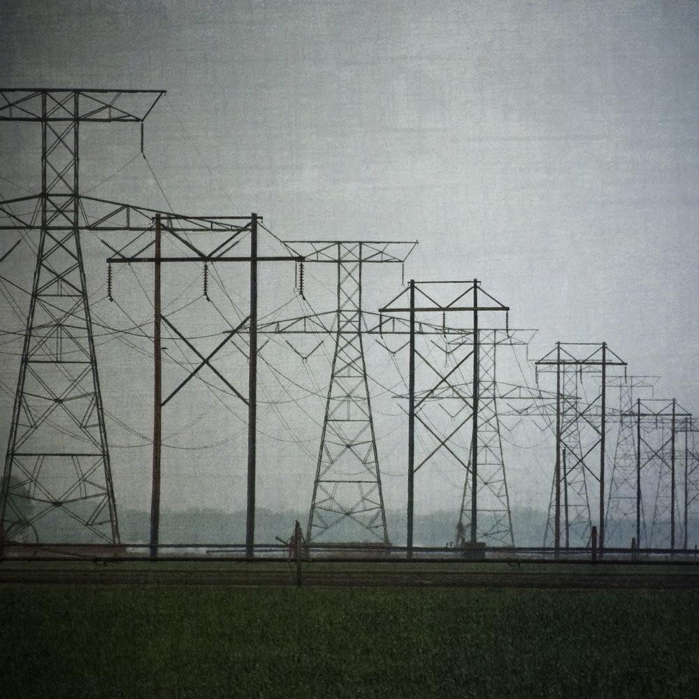 Powerlines: 8x10 Limited Edition Kd Reinhold Photography Print